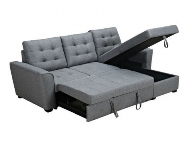Aurore Reversible Chaise Sofa Bed VIP Furniture LaZBoy BedsRUs Cairns